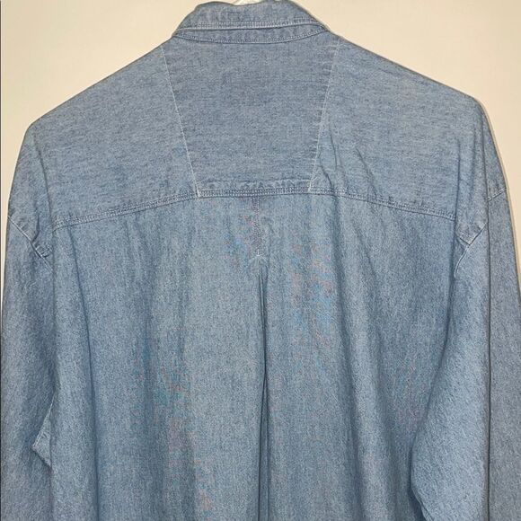 IOU Light Blue Denim Shirt - Picture 8 of 10